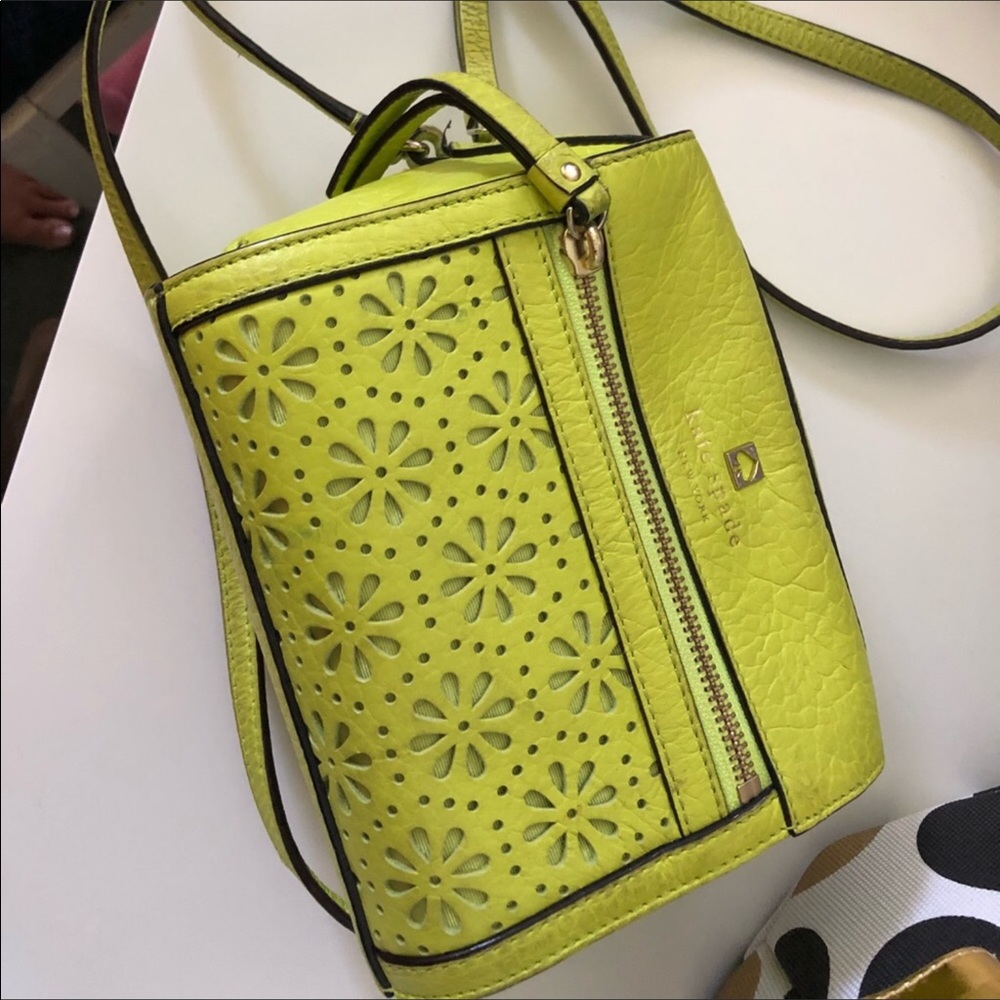 Lime green Kate spade crossbody
